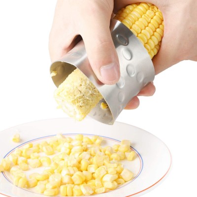 Stainless Steel Corn Cutter Corn Peeler Corn Stripping Tool for Home Kitchen