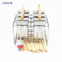 Stainless Steel Popsicle Molds Ice Pop Maker 6 Pieces