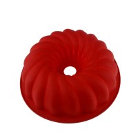 Silicone Swirl Heritage Bundt Pan, Premium Silicone Spiral Bundt Cake Pan oversized silicone bakeware baking mold