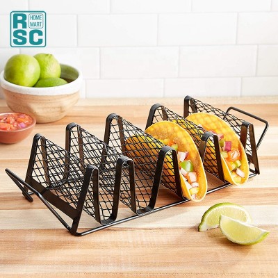 Nonstick Stainless Steel Taco Warmer Taco Grill Rack for Outdoor