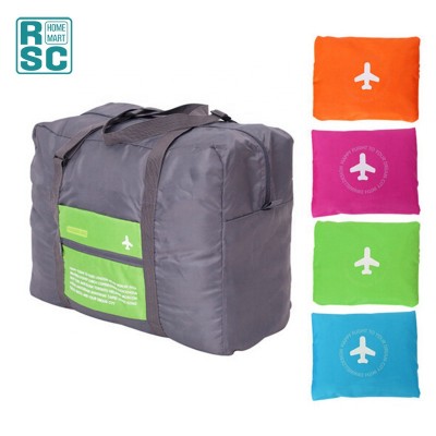 OEM Welcome Reusable Large Capacity Plane Folding Bag Luggage Travel Storage Bag For Travel Business Trip